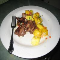 Jerk Chicken Thighs With Mango Salsa_image