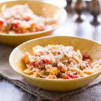 Cauliflower, Sausage and Breadcrumbs Pasta_image