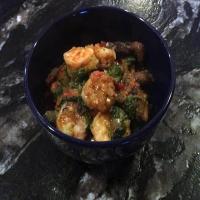 Shrimp Saute on Cauliflower Rice_image