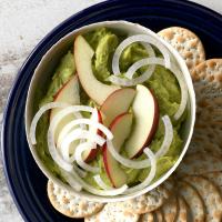 Apple Guacamole with White Onion_image