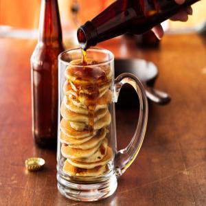 Beer and Bacon Mancakes_image