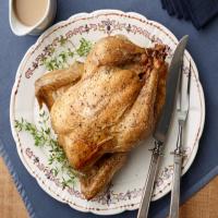 Simple Roast Chicken with Gravy_image