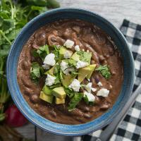 Healthy & Hearty Black Bean Soup Recipe by Tasty image