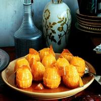 Poached Oranges with Candied Zest and Ginger_image