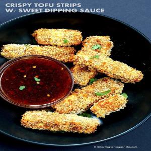 Crispy Tofu with Sweet Chili Sauce - Vegan Richa_image