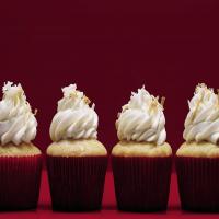 Vanilla Bean-Coconut Cupcakes with Coconut Frosting image