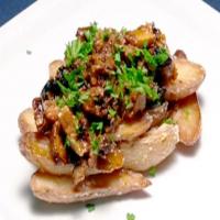 Flank Steak with Twice Baked Fingerling Potatoes_image