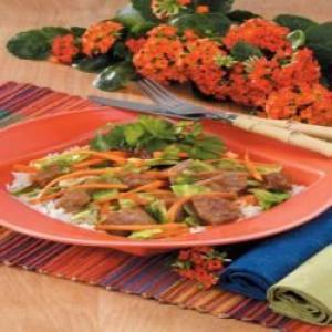Oriental Pork Cabbage Stir-Fry_image