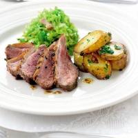 One-pan duck with Savoy cabbage image