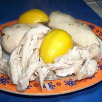 Poached Lemon Garlic Chicken_image
