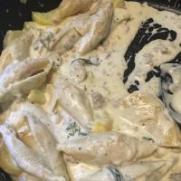 Healthier Quick and Easy Alfredo Sauce image