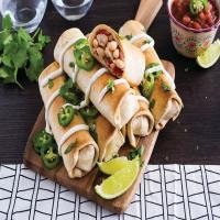 Chicken and Bean Baked Tortillas_image