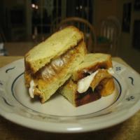 Peanut Butter and Miracle Whip Sandwich image