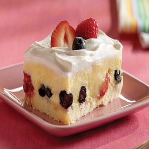 Low-Fat Berry Squares image