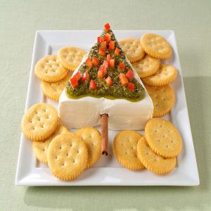 PHILADELPHIA Pesto-Cream Cheese Christmas Tree_image