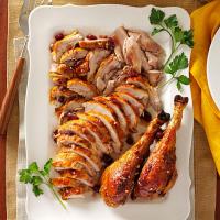Roasted Turkey with Maple Cranberry Glaze_image
