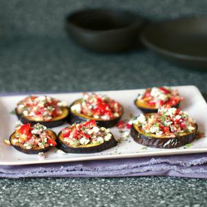 Roasted Eggplant with Tomato and Mint_image