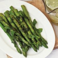 Asparagus with Mint Butter image