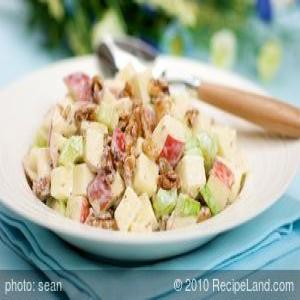 Apple Celery and Walnut Salad_image