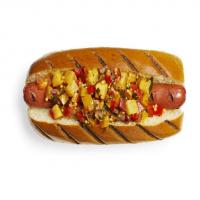 Hot Dogs with Spicy Pineapple Relish_image