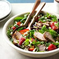 Pork and Balsamic Strawberry Salad image