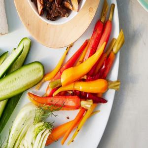 Quick-Pickled Carrots with Chiles and Cumin image