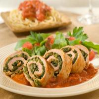 Spinach and Cheese Veal Rollatini_image