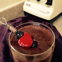 Berry Chocolate Candy Bar Smoothie image