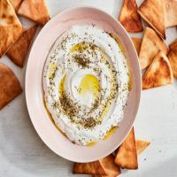 Homemade Labneh with Olive Oil and Za'atar image