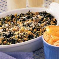 Spinach Bake with Sausage_image