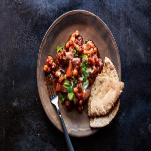 Sumac-Scented Eggplant and Chickpeas_image