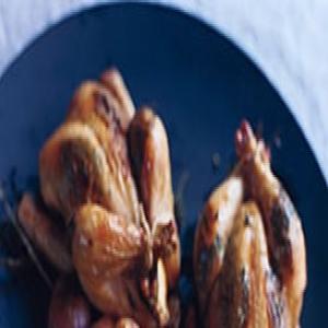 Grilled Poussins with Lemon Herb Butter_image
