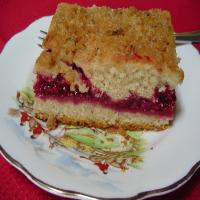 Raspberry Crumb Cake image