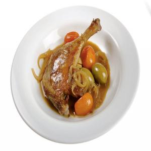 Braised Duck With Green Olives and Kumquats image