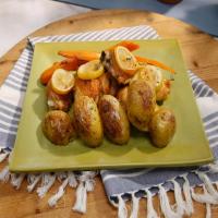Sunny's Roasted Rosemary and Thyme Chicken, Carrots and Potatoes_image
