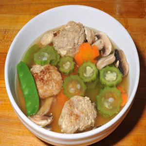 Spicy Shanghi Meatballs With Tofu_image