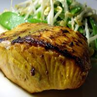 Lime Infused Atlantic Salmon With Asian Salad_image