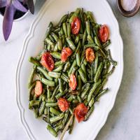 Roasted Green Beans and Tomatoes_image