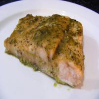 Sweet Pesto Salmon image