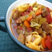 Beef Tortellini Soup image