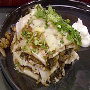 Green Chicken and Cheese Enchiladas_image