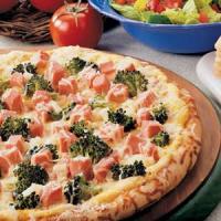 Ham 'n' Broccoli Pizza image