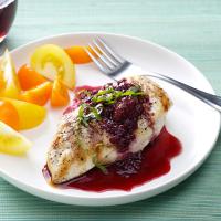 Chicken with Berry Wine Sauce image
