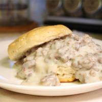 Easy Sausage Gravy and Biscuits image