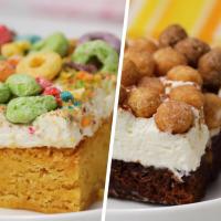 Milk And Cereal Brownies And Blondies Recipe by Tasty_image