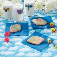 Tie-Dyed Kite Cookies image