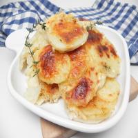 Cheesy Turnip and Potato Gratin image