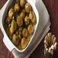 Slow-Cooker Curry-Mustard Glazed Meatballs_image