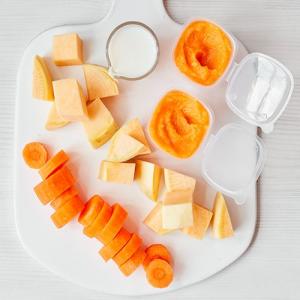 Weaning recipe: Carrot & swede purée image