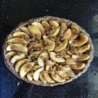 Apple Walnut Tart With Date/Nut Crust_image